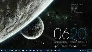 桌面美化工具:Rainmeter