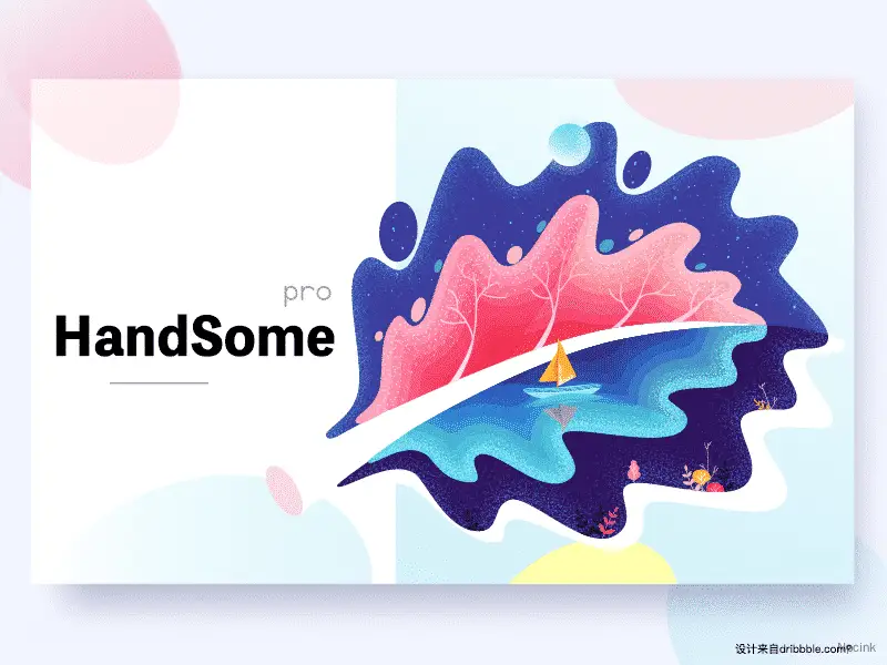 Handsome - 一如少年般模樣Typecho主題