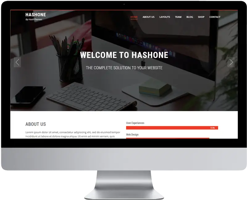 HashOne - 強大的多功能WordPress主題