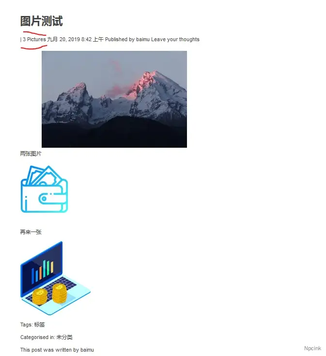 怎么免插件添加文章图片统计功能? - wordpress开发