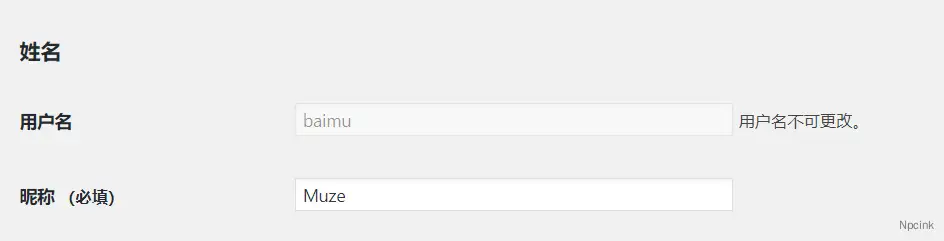 WordPress 技巧:簡化 WordPress 后臺用戶名稱設置