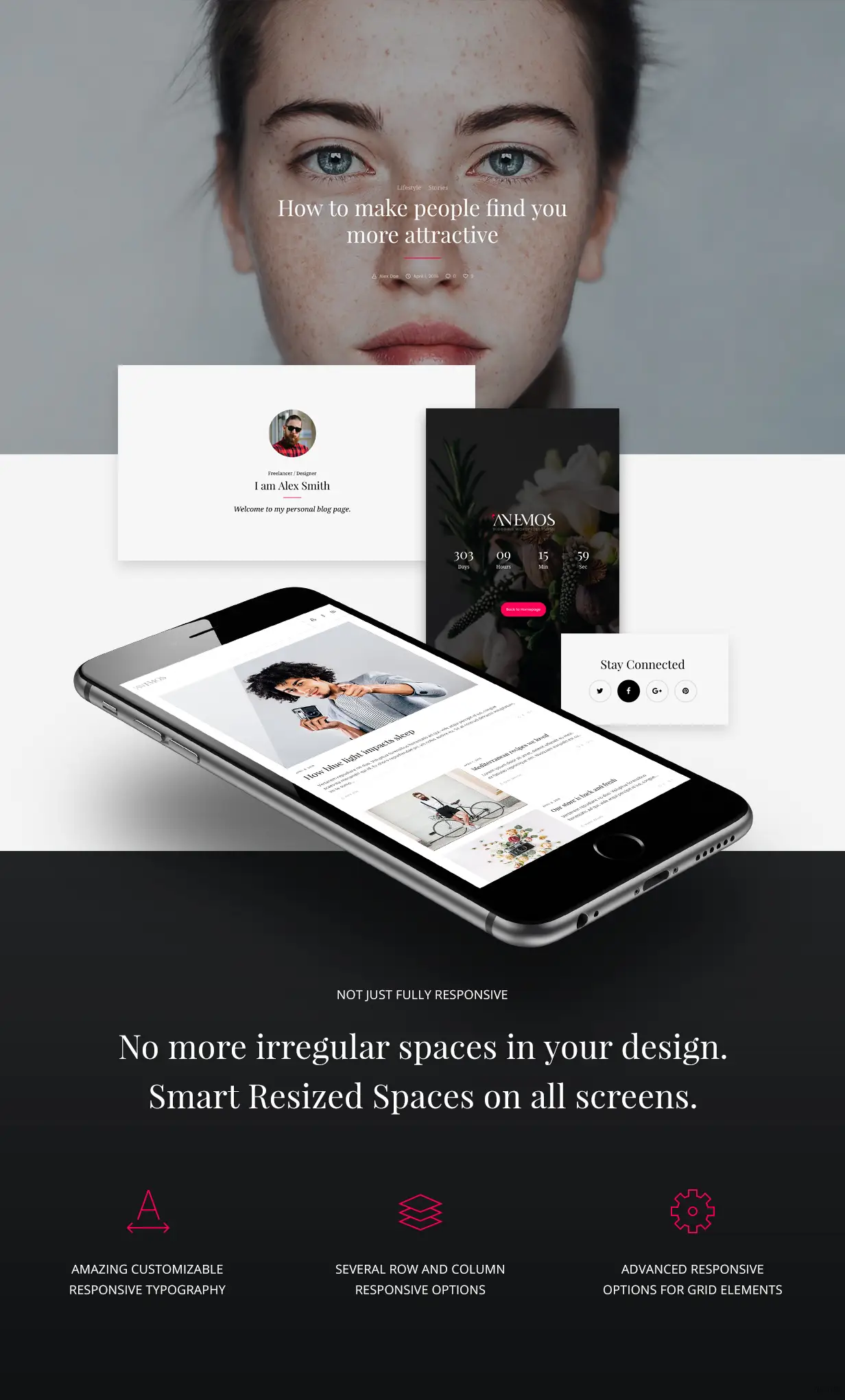 Anemos - 多用途博客WordPress主題