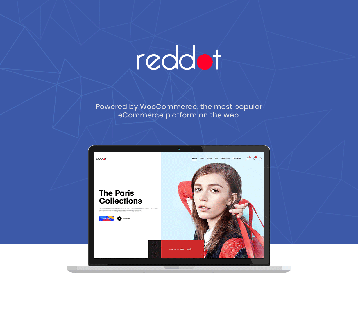 Reddot - 最小和現代WooCommerce WordPress主題