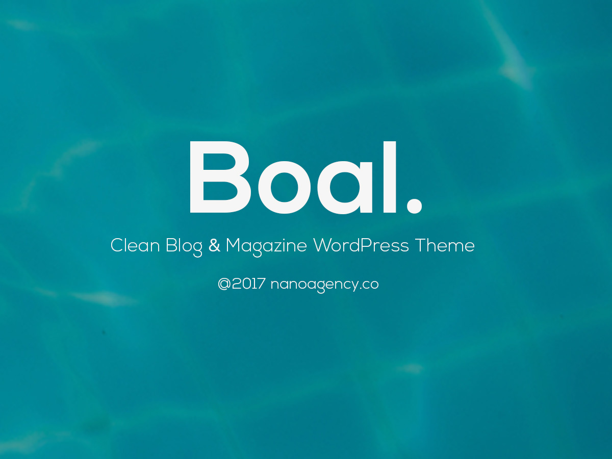 Boal – 報紙雜志新聞類WordPress主題