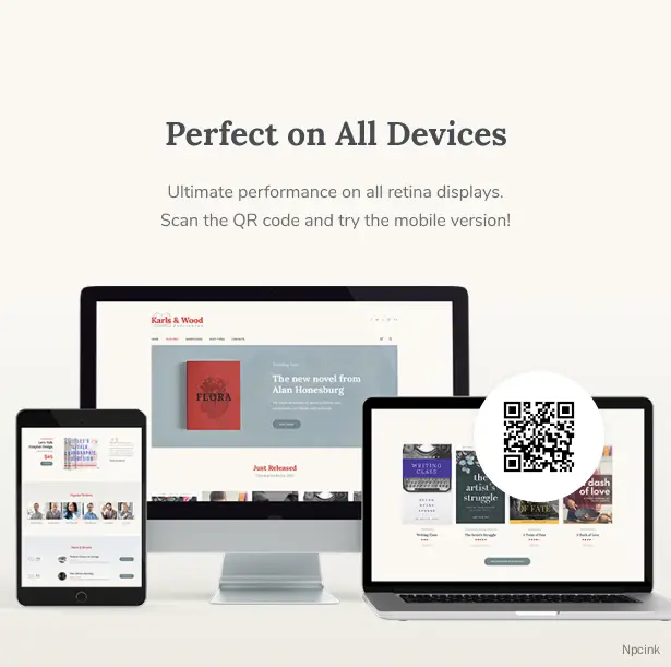 Printpress - 图书出版WordPress主题