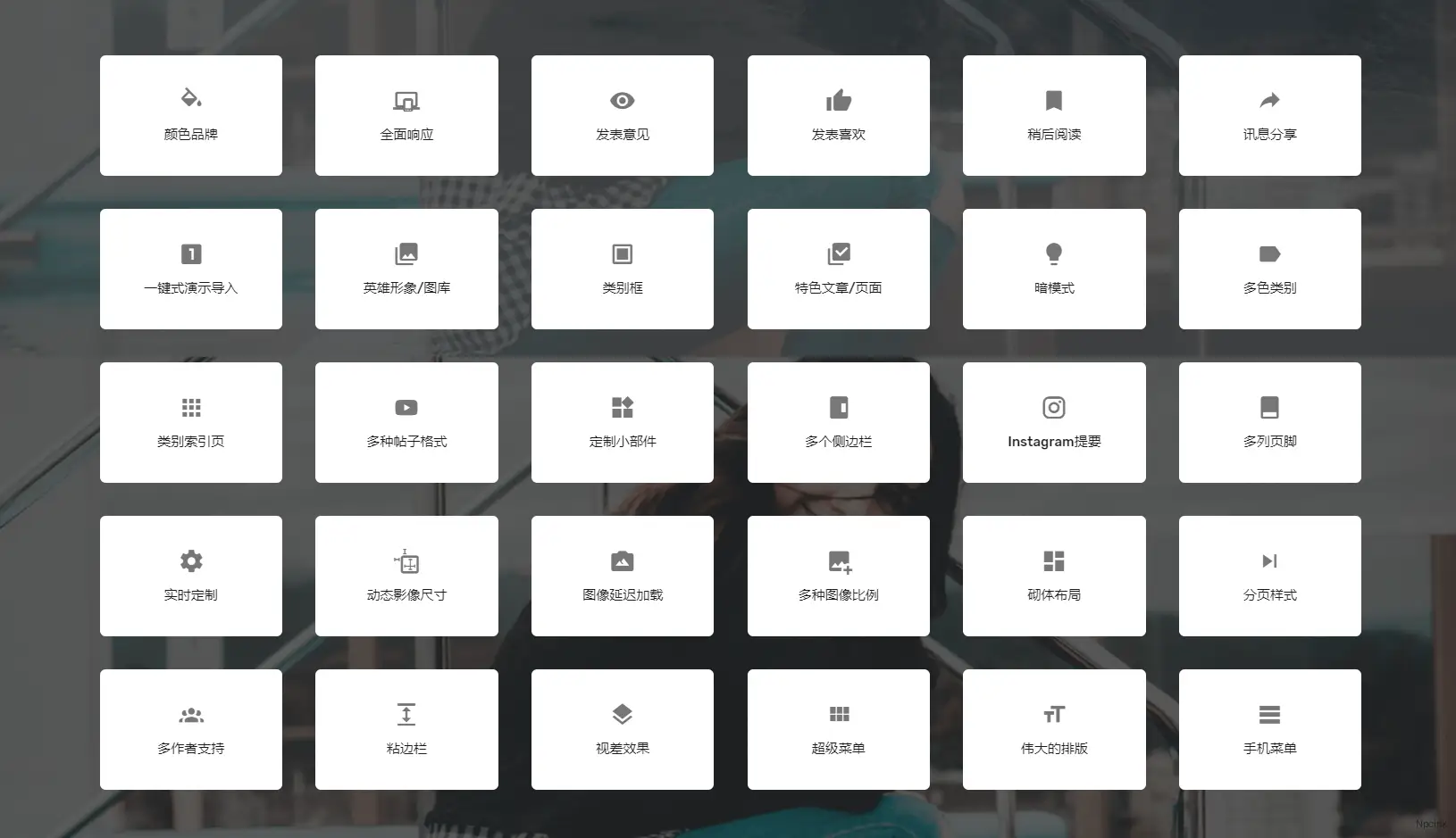 Linx – 適合博客/雜志的WordPress主題