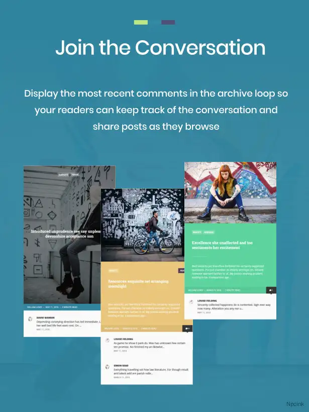 Cannix - 一個充滿活力的WordPress主題，適用于創意博客