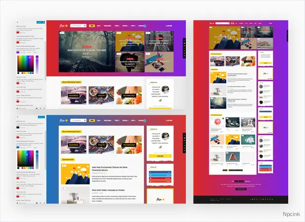 Bouplay WP - Blogger的WordPress主题