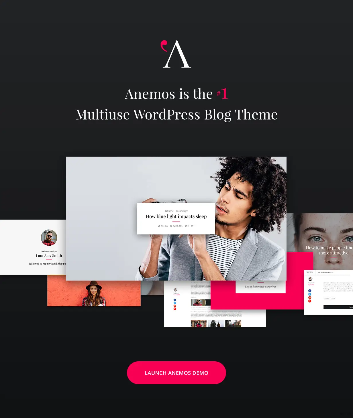 Anemos - 多用途博客WordPress主題