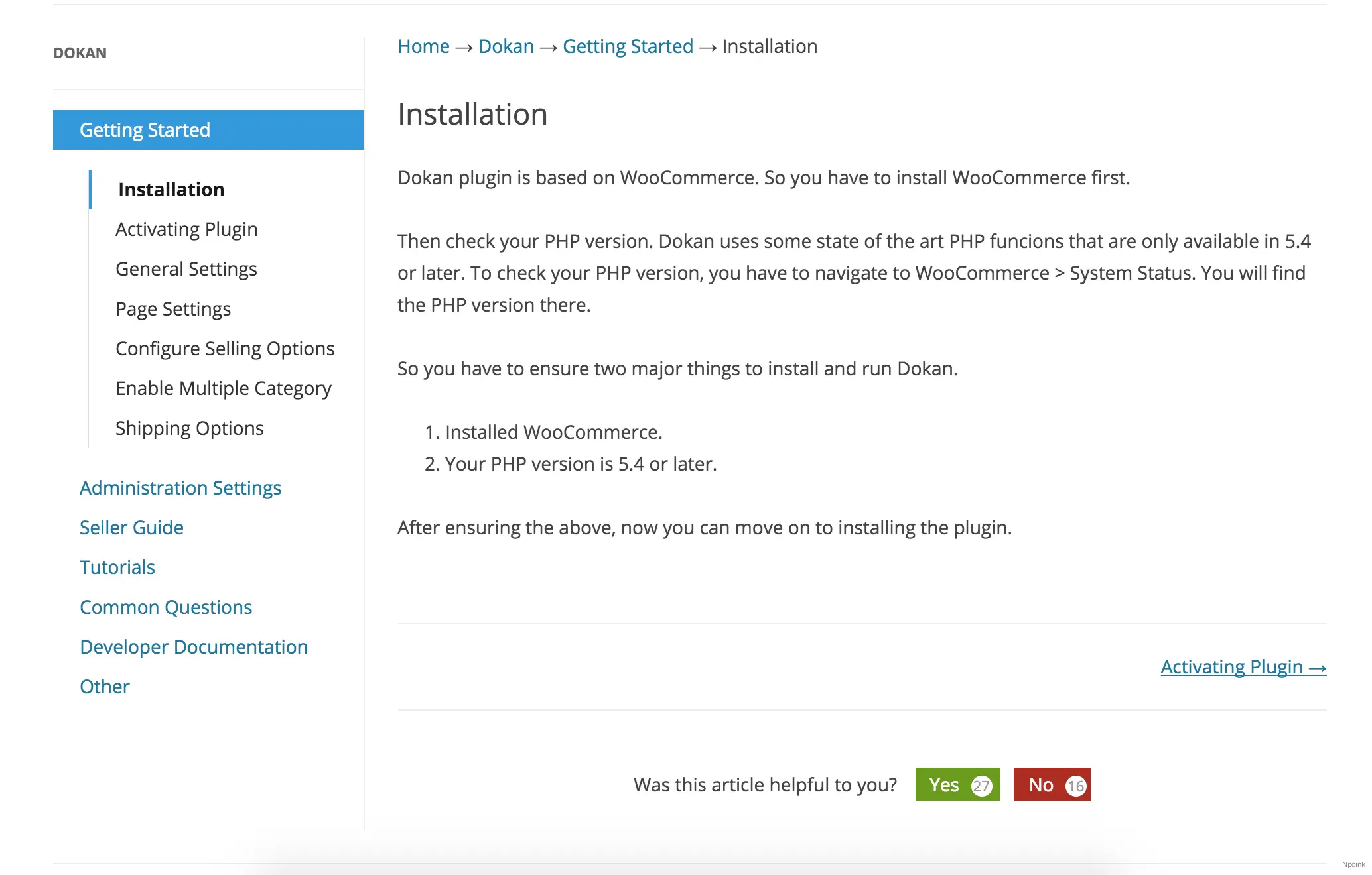 weDocs - 文檔目錄WordPress插件