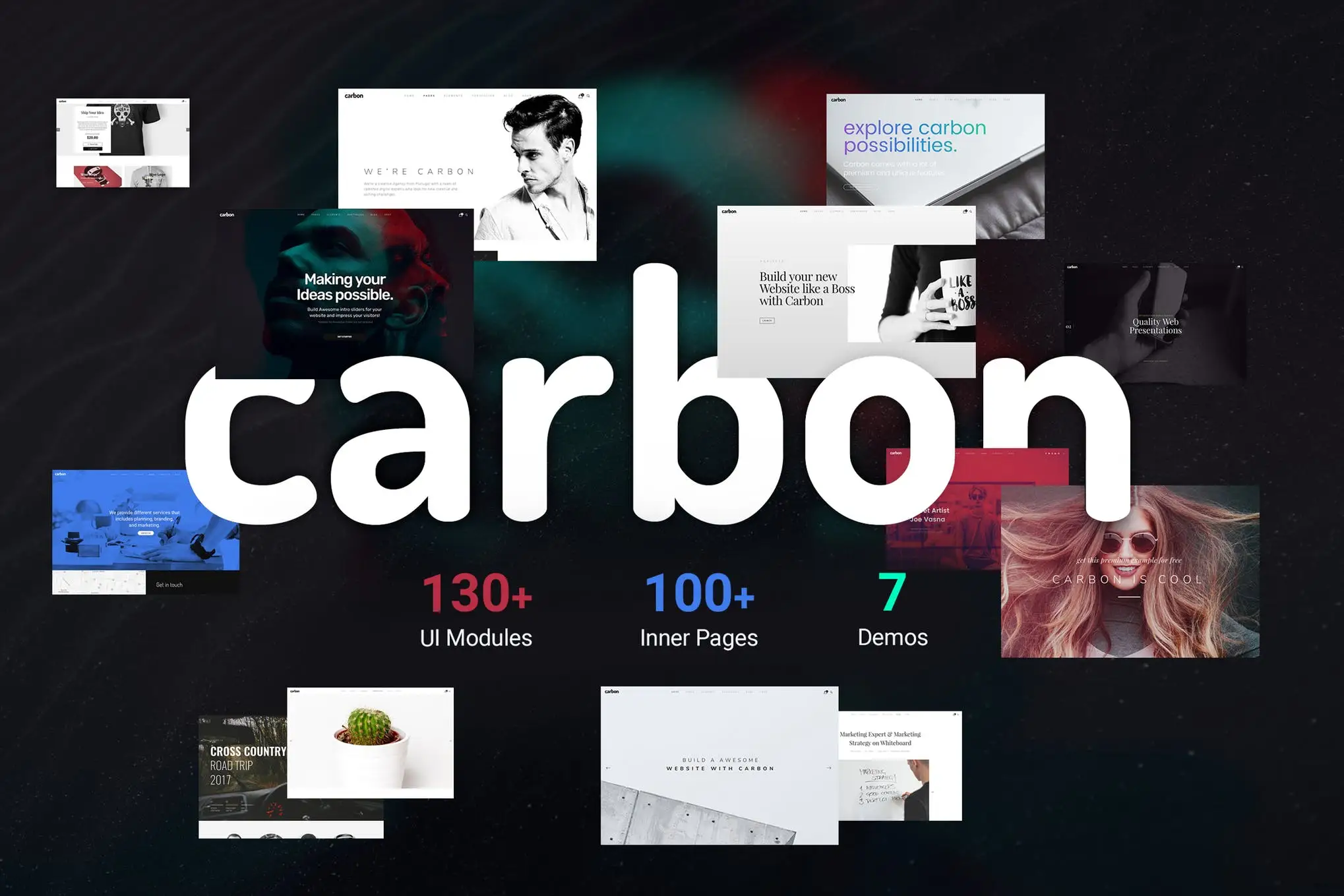Carbon - 多用途WordPress主题