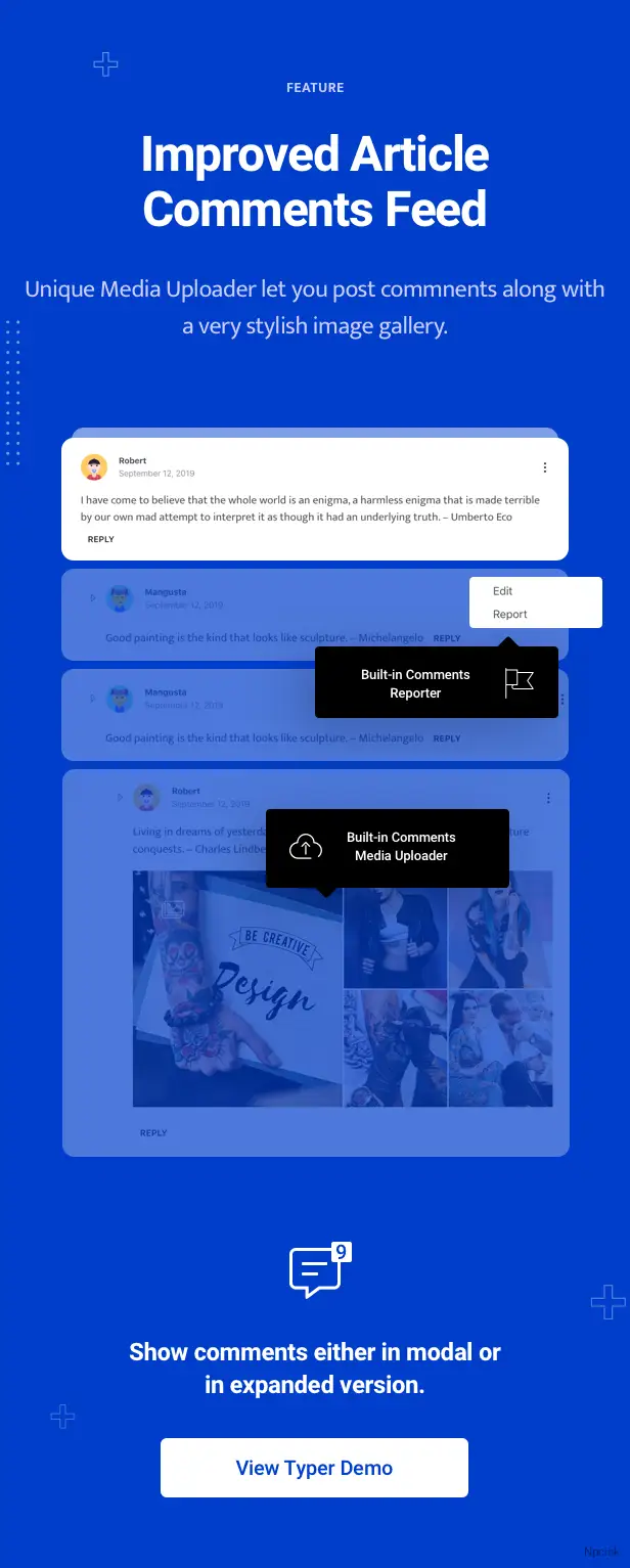 Typer - 驚人的博客和多作者發(fā)布主題