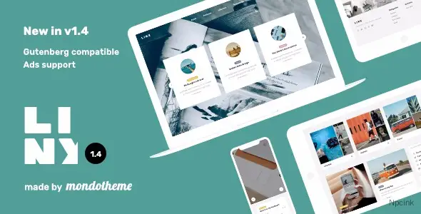 Linx – 適合博客/雜志的WordPress主題