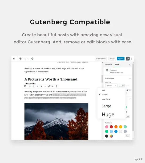 Tumli - 個人砌體風格WordPress主題