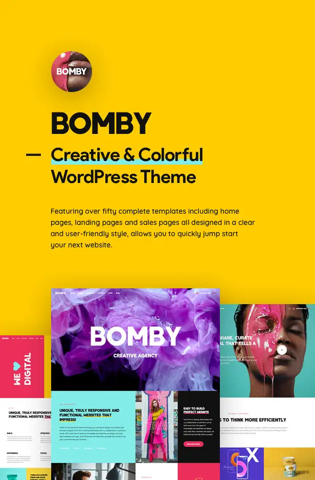 Bomby - 創意多用途WordPress主題