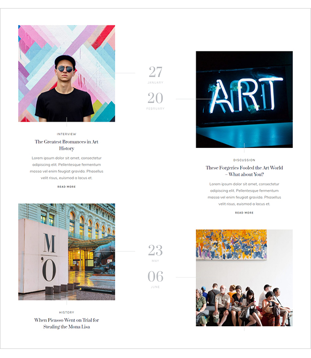 Galleria Metropolia - 美術館和展覽館wordpress主題