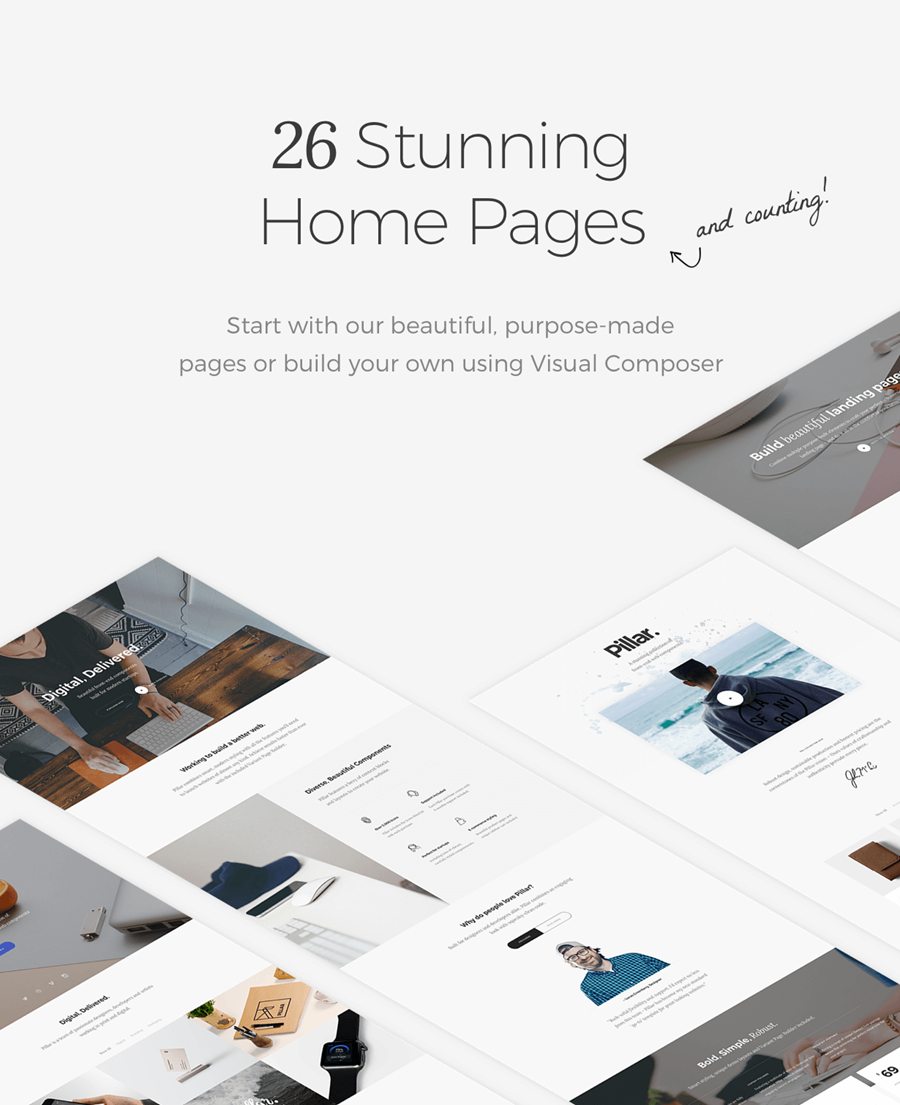 Pillar - 多用途多概念響應式WordPress主題
