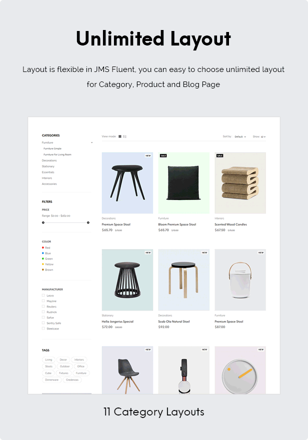 JMS Fluent - 創(chuàng)意多用途W(wǎng)ooCommerce主題