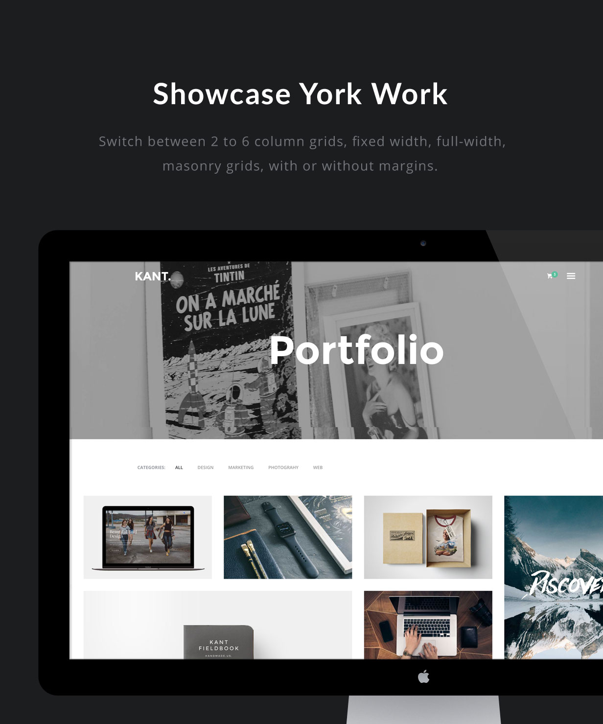 Kant - 適用于初創企業和自由職業者的多功能模板