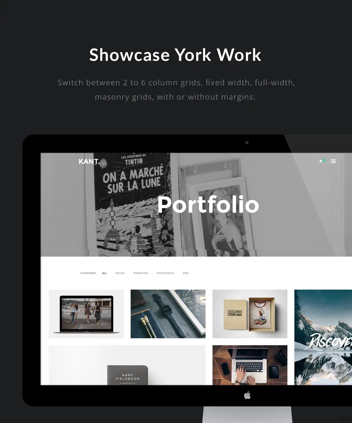 Kant - 適用于初創企業和自由職業者的多功能模板