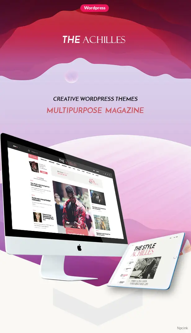 Achilles - 多用途雜志和博客WordPress主題