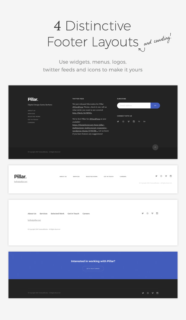 Pillar - 多用途多概念響應式WordPress主題