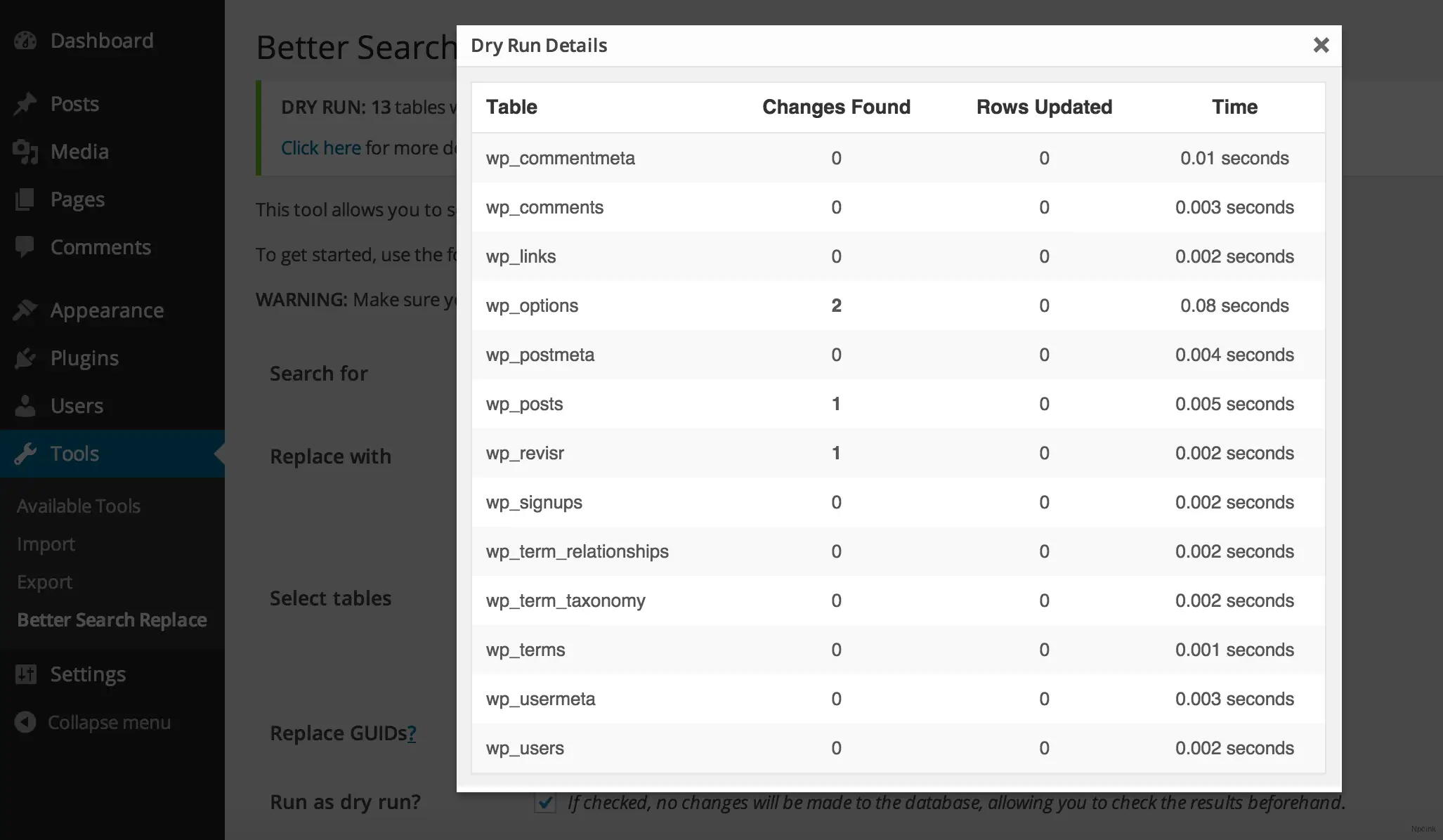 Better Search Replace - 更好的搜索替換