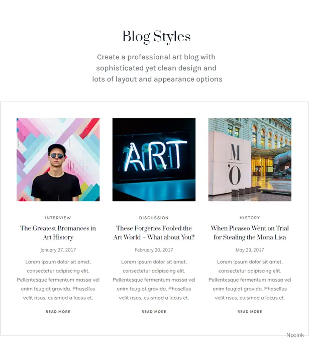 Galleria Metropolia - 美術館和展覽館wordpress主題