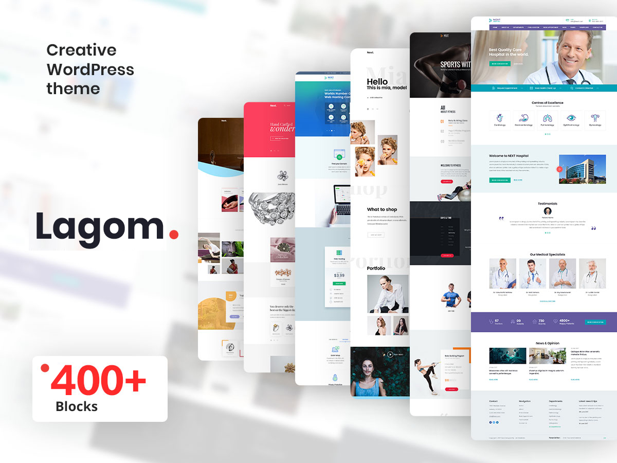 Lagom – 多概念多用途W(wǎng)ordPress主題