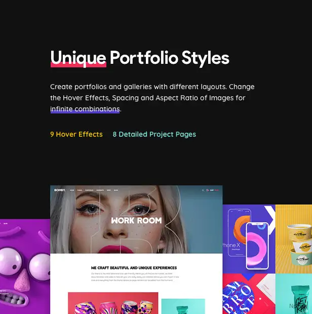 Bomby - 創意多用途WordPress主題