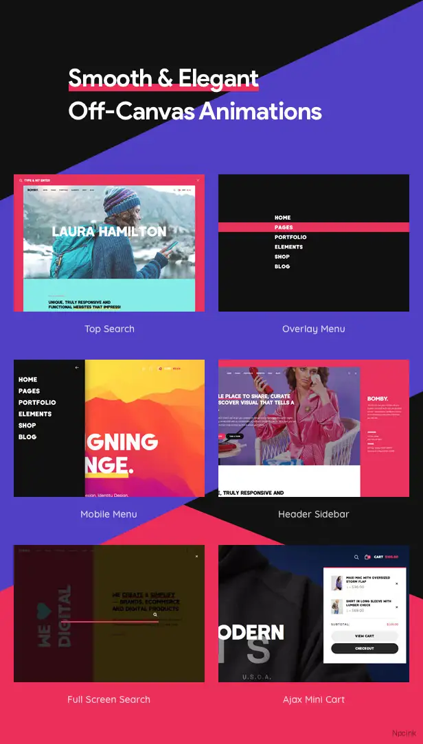 Bomby - 創意多用途WordPress主題