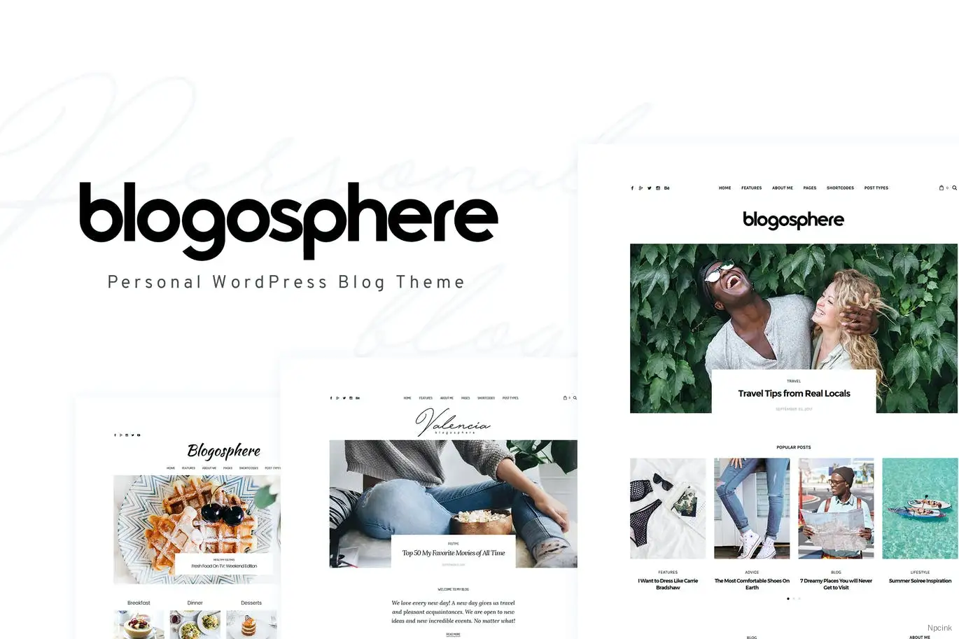 Blogosphere - 多用途博客wordpress主题