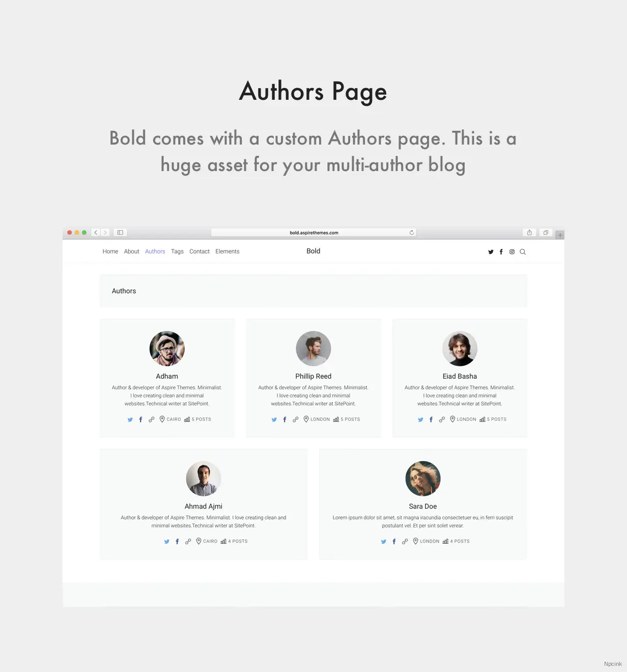 Bold - 干凈的博客和雜志Ghost主題