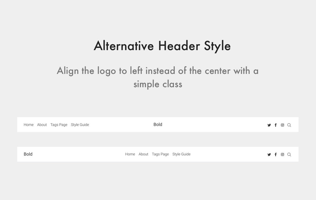 Bold - 干凈的博客和雜志Ghost主題