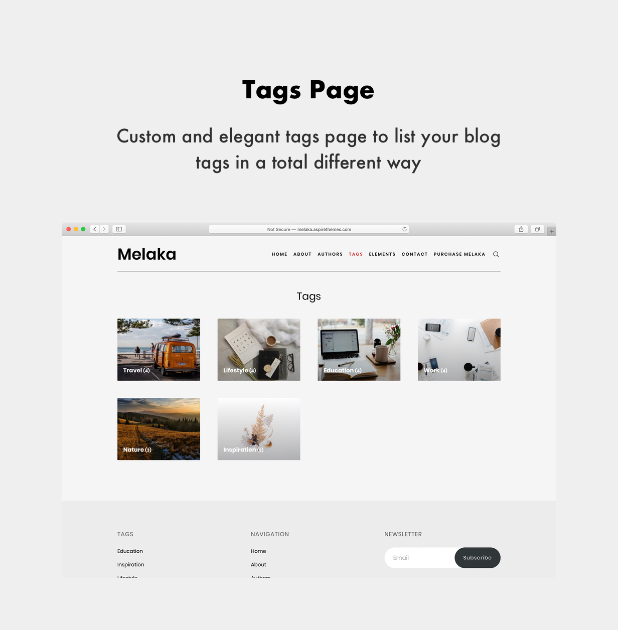 Melaka - 博客和雜志Ghost 3.0主題