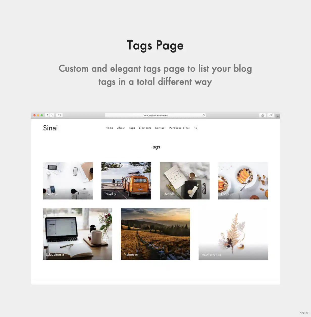 Sinai - 最小博客和杂志Ghost 3.0主题