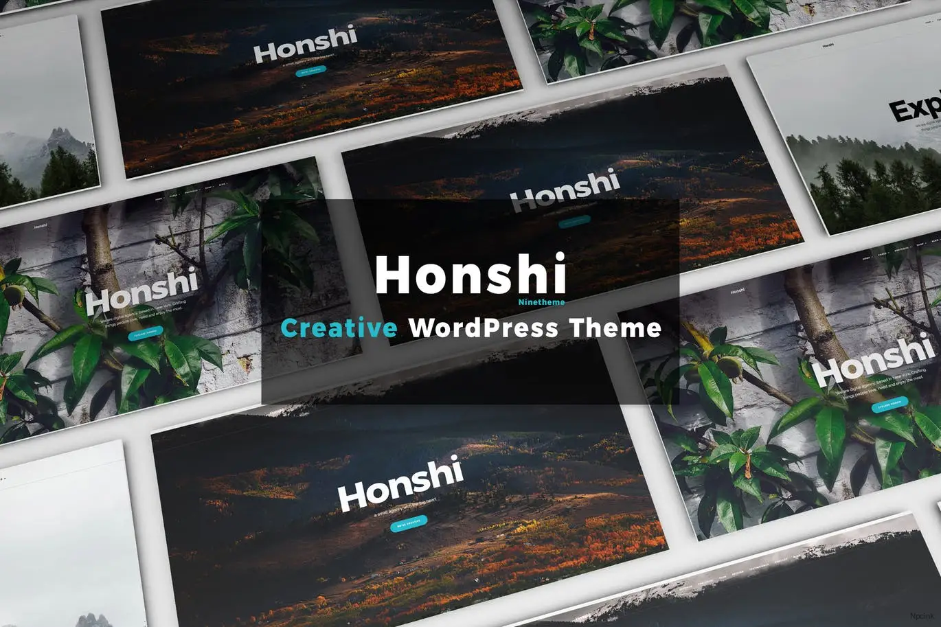 Honshi - WordPress簡單組合主題