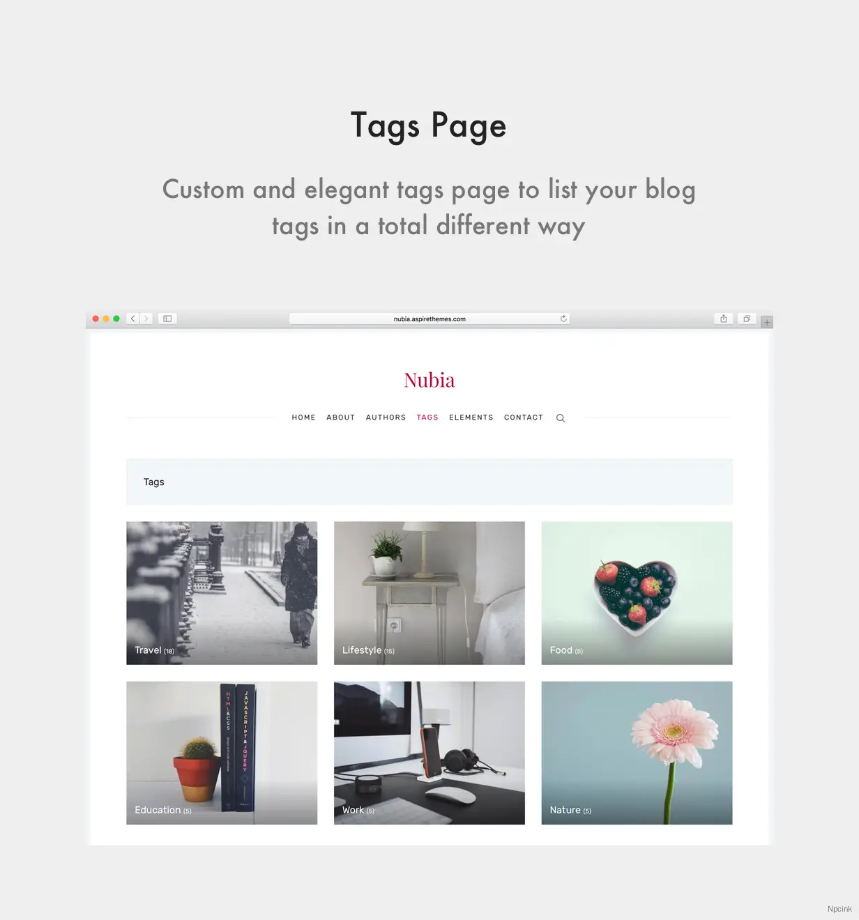 Nubia - 博客和雜志Ghost 3.0主題