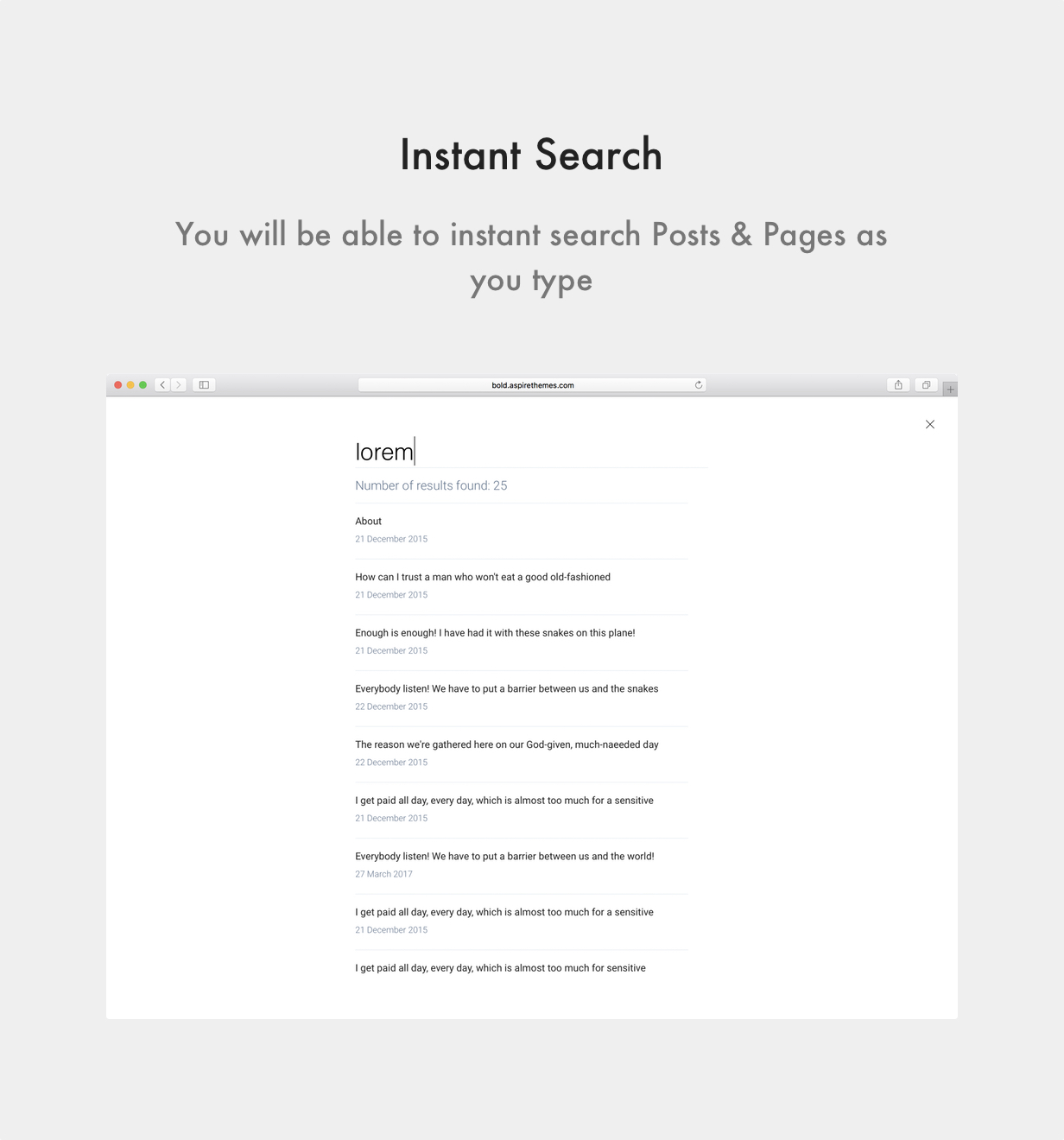 Bold - 干凈的博客和雜志Ghost主題