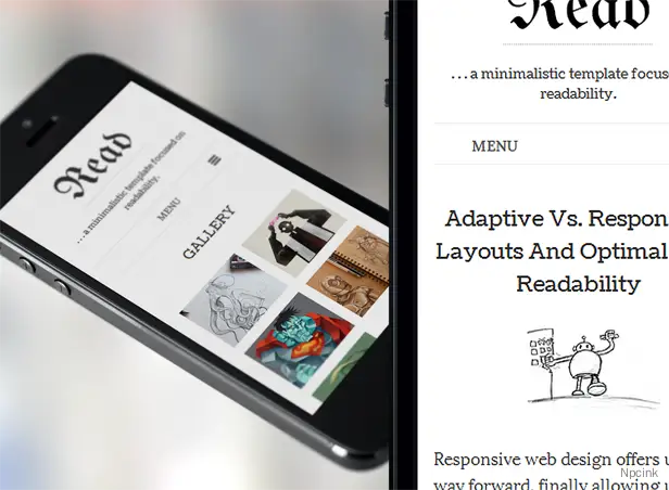 Read WP - 極簡(jiǎn)主義WordPress博客主題