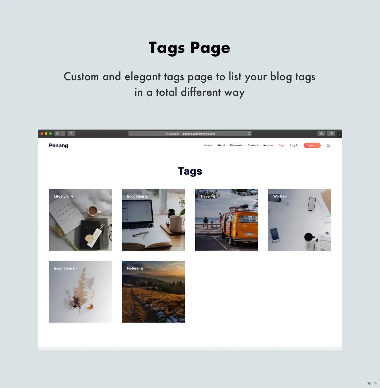 Penang - 会员和订阅的Ghost 3.0主题