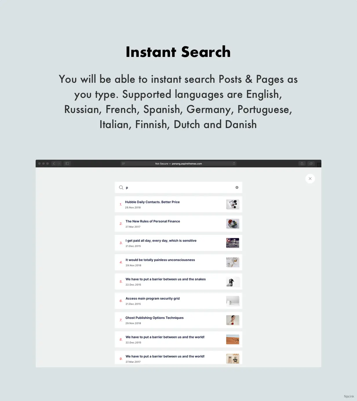 Penang - 会员和订阅的Ghost 3.0主题