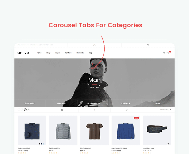Antive - 最小和現(xiàn)代的WooCommerce AJAX wordpress主題(支持RTL)