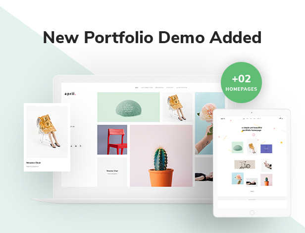 APRIL - 精彩時尚的WooCommerce WordPress主題