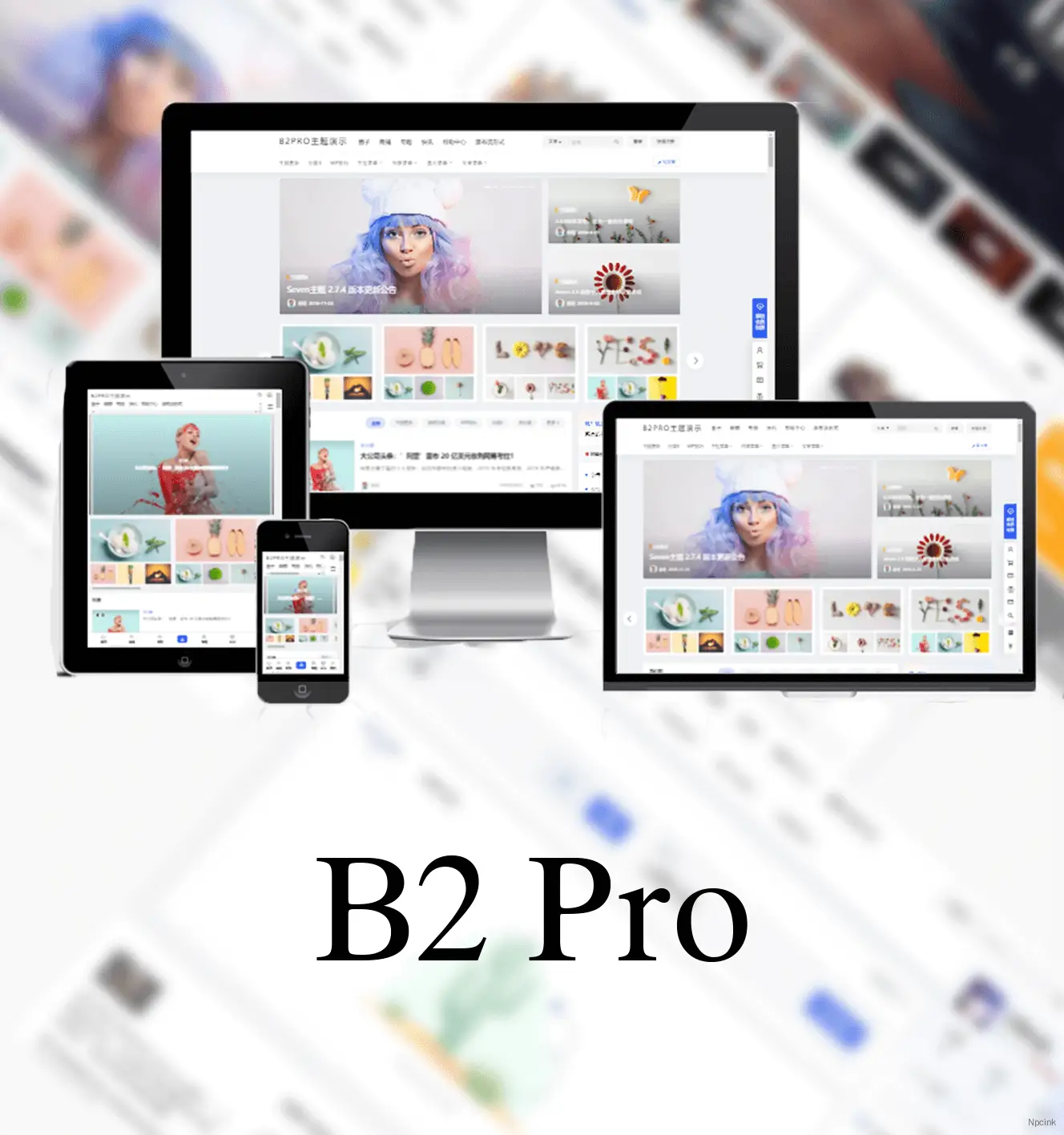 B2 - 高級商用WordPress主題