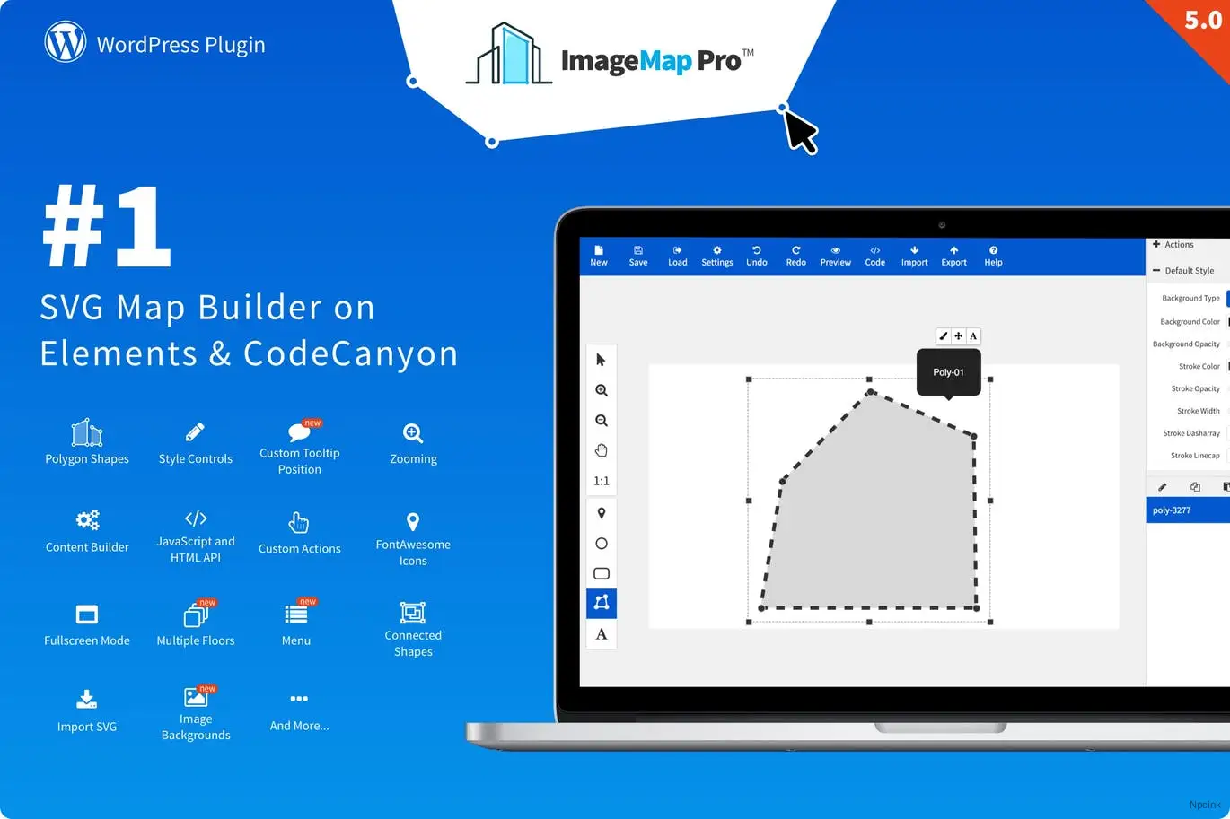 圖片地圖專業版 - wordpress插件