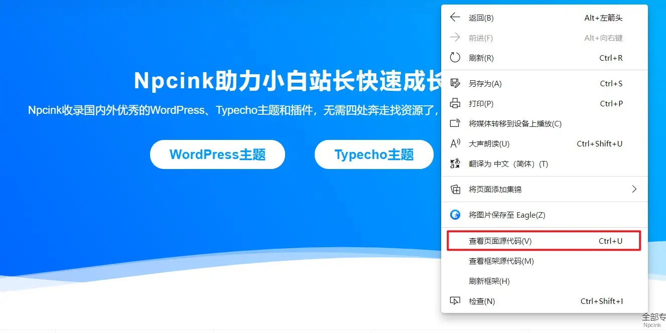 怎么判断这个网站是不是采用wordpress搭建的?