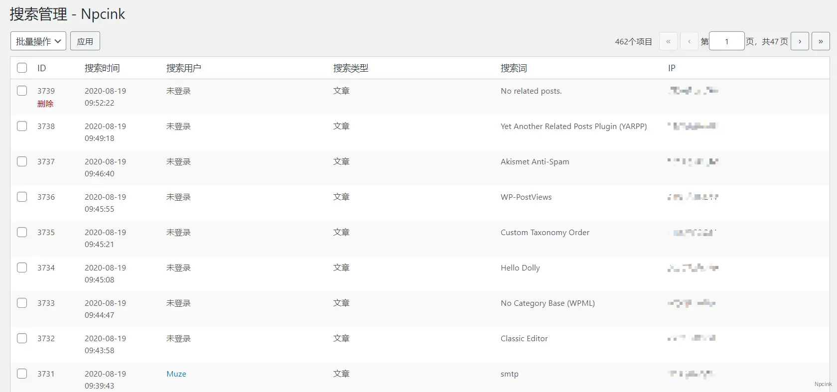 B2 統(tǒng)計(jì)插件 - WordPress插件