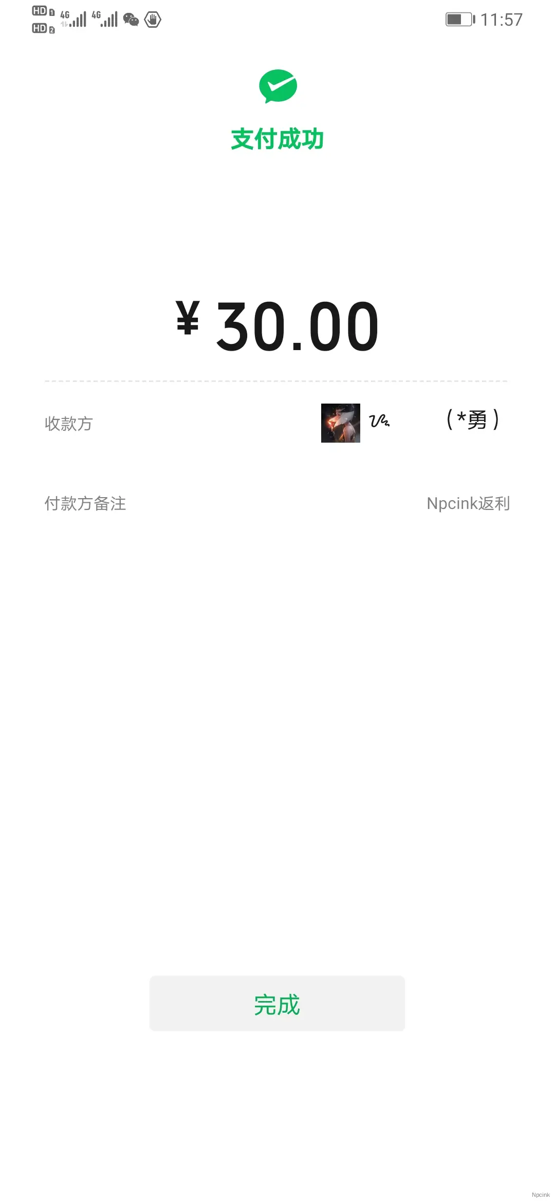 返利的成功案例