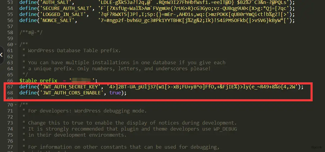 JWT Authentication for WP REST API - WordPress插件